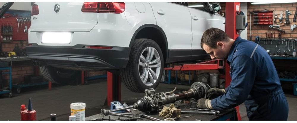 <Ремонт рульової рейки VW Tiguan 2.0 TSI