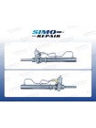 Рульова рейка з ГПК HYUNDAI COUPE RD_  LANTRA Mk II J-2  LANTRA Universal J-2