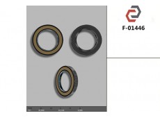 Сальник рульової системи 53.1*35*8 F 01446