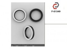 Сальник рульової системи 51*40*8.5 F 01549
