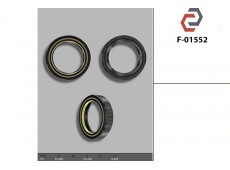 Сальник рульової системи 35.2*25*8 F 01552