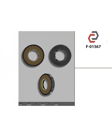 Сальник рульової системи 50*25*8.5 F 01567