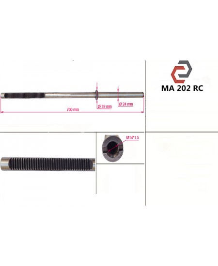 Шток рульової рейки MAZDA 323 C V MAZDA 323 F V MAZDA 323 F/P Mk VI MAZDA 323 S V MAZDA 323 S VI MAZDA PREMACY MA202RC
