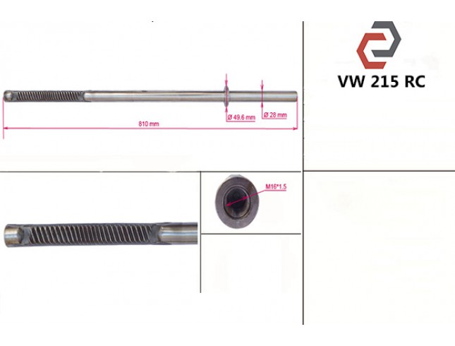 Шток рульової рейки VW215RC