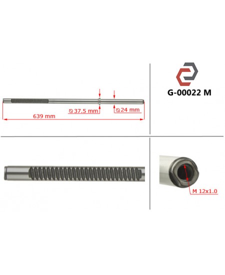 Шток рульової рейки RENAULT MEGANE I RENAULT MEGANE I Cabriolet RENAULT MEGANE I Classic RENAULT MEGANE I Coupe RENAULT MEGANE I Grandtour RENAULT MEGANE Scenic RENAULT SCENIC I G-00022M