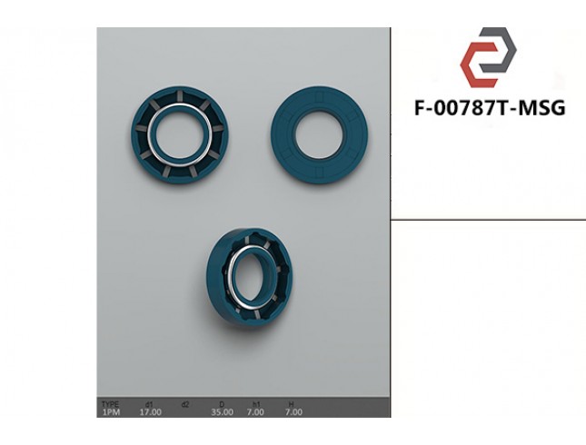 Сальник рульової системи 35*17*7*7 F 00787T-MSG
