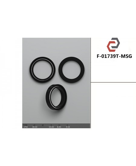 Сальник рульової системи 50*38*9.5*8 F 01739T-MSG