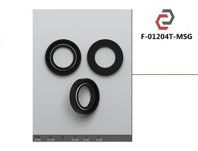 Сальник рульової системи 35*22*6*6 F 01204T-MSG