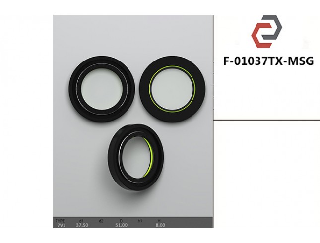 Сальник рульової системи 51*37.5*8 F 01037TX-MSG