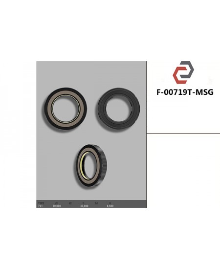 Сальник рульової системи 47*30*8.5 F 00719T-MSG