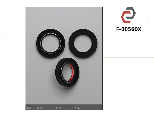 Сальник рульової системи 50.1*31.5*8.5 F 00560X