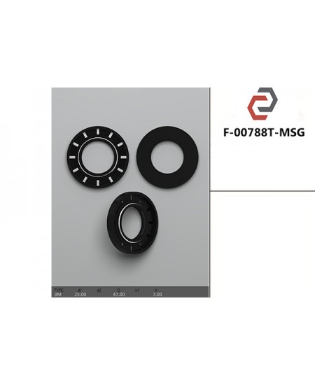 Сальник рульової системи 47*25*7 F 00788T-MSG