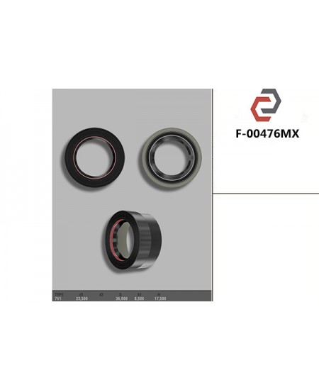 Сальник рульової системи 36*23.5*17.5 F 00476MX