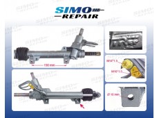 Рульова рейка з ГПК CITROEN BERLINGO MF  BERLINGO M_  XSARA N1_W, N2_W  XSARA Break N2  XSARA Coupe N0  ZX N2  ZX Break N2  PEUGEOT 306 7A, 7C, N3, N5  306 7B, N3, N5  306 Break 7E, N3, N5  306 Cabrio 7D, N3, N5  PARTNER 5_MWL4  PARTNER Combispace 5F1