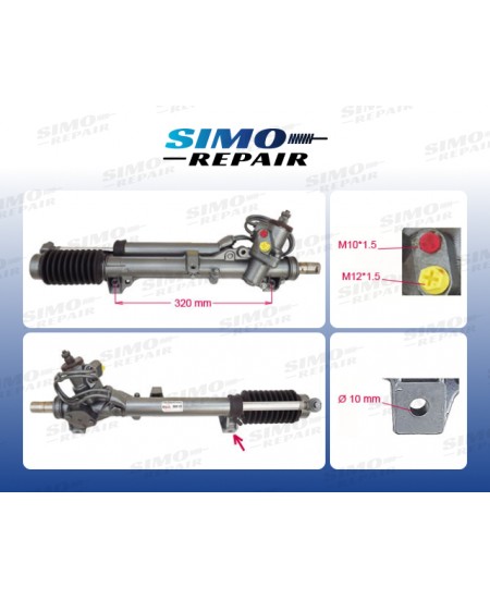 Рульова рейка з ГПК CITROEN BX XB-_  BX Break XB-_