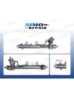 Рульова рейка з ГПК FORD ESCAPE 2001 - 2019  MAVERICK 2001 - по н. в.  MAZDA TRIBUTE EP_