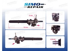 Рульова рейка з ГПК HONDA PRELUDE Mk IV BB0/1/2_, CB0/1/2_
