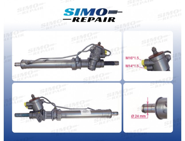 Рульова рейка з ГПК NISSAN 200 SX S13  200 SX S14  BLUEBIRD T72 , T12  BLUEBIRD Hatchback T72, T12  STANZA T11  STANZA Hatchback T11