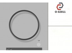 Кільце гумове кругле перерізу [1.68] O-02011