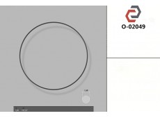 Кільце гумове кругле перерізу [1.68/107.67] O-02049