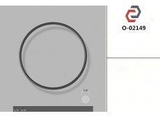 Кільце гумове кругле перерізу [2.7/67.95] O-02149