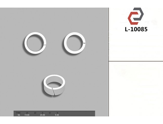 Втулка рульової рейки 9.5 24 19 9.5 L-10085