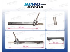 Механічна рульова рейка NISSAN MICRA C+C K12  MICRA III K12  RENAULT CLIO Grandtour KR0/1_  CLIO III BR0/1, CR0/1  MODUS / GRAND MODUS F/JP0_