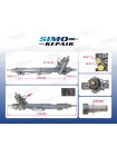 Рульова рейка з ГПК AUDI A6 4B, C5  A6 Avant 4B, C5  ALLROAD 4BH, C5