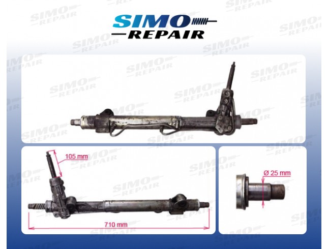 Рульова рейка з ГПК FORD SIERRA GBC  SIERRA universal BNC